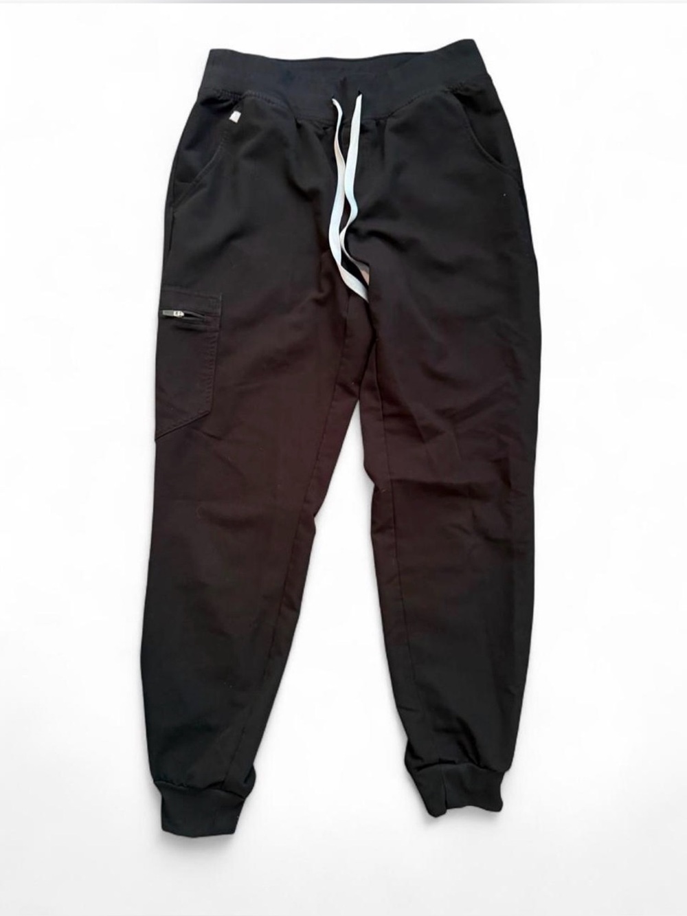 FIGS Zamora scrub pants in black, size S. EUC. (1401) #nursing #medical #scrubs